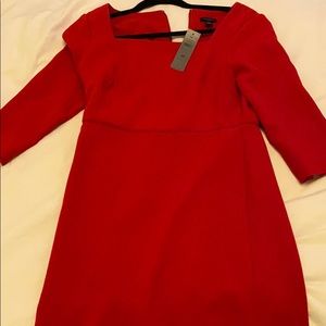 Brand new Ann Taylor red holiday dress